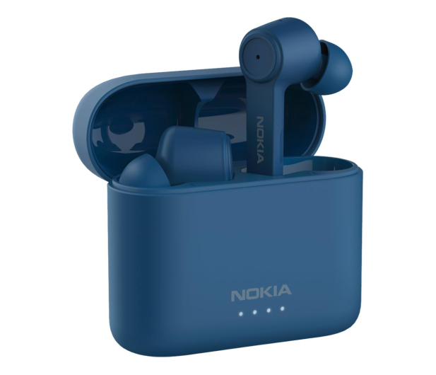 Nokia Noise Cancelling Earbuds Niebieskie - 679579 - zdjęcie